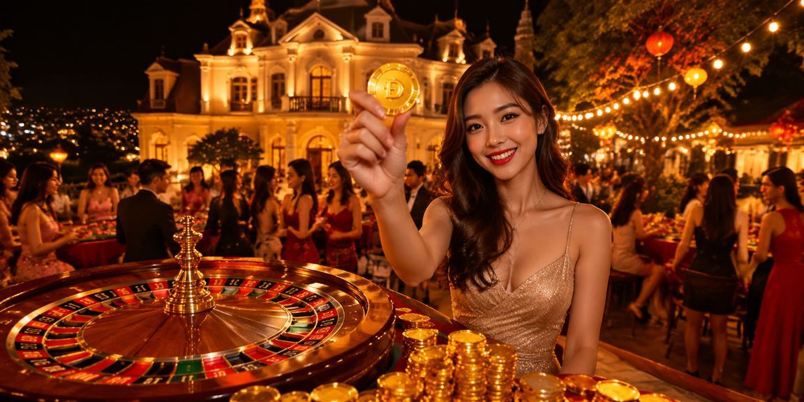 Người chơi tại Đà Lạt trải nghiệm roulette casino trực tuyến vào buổi tối